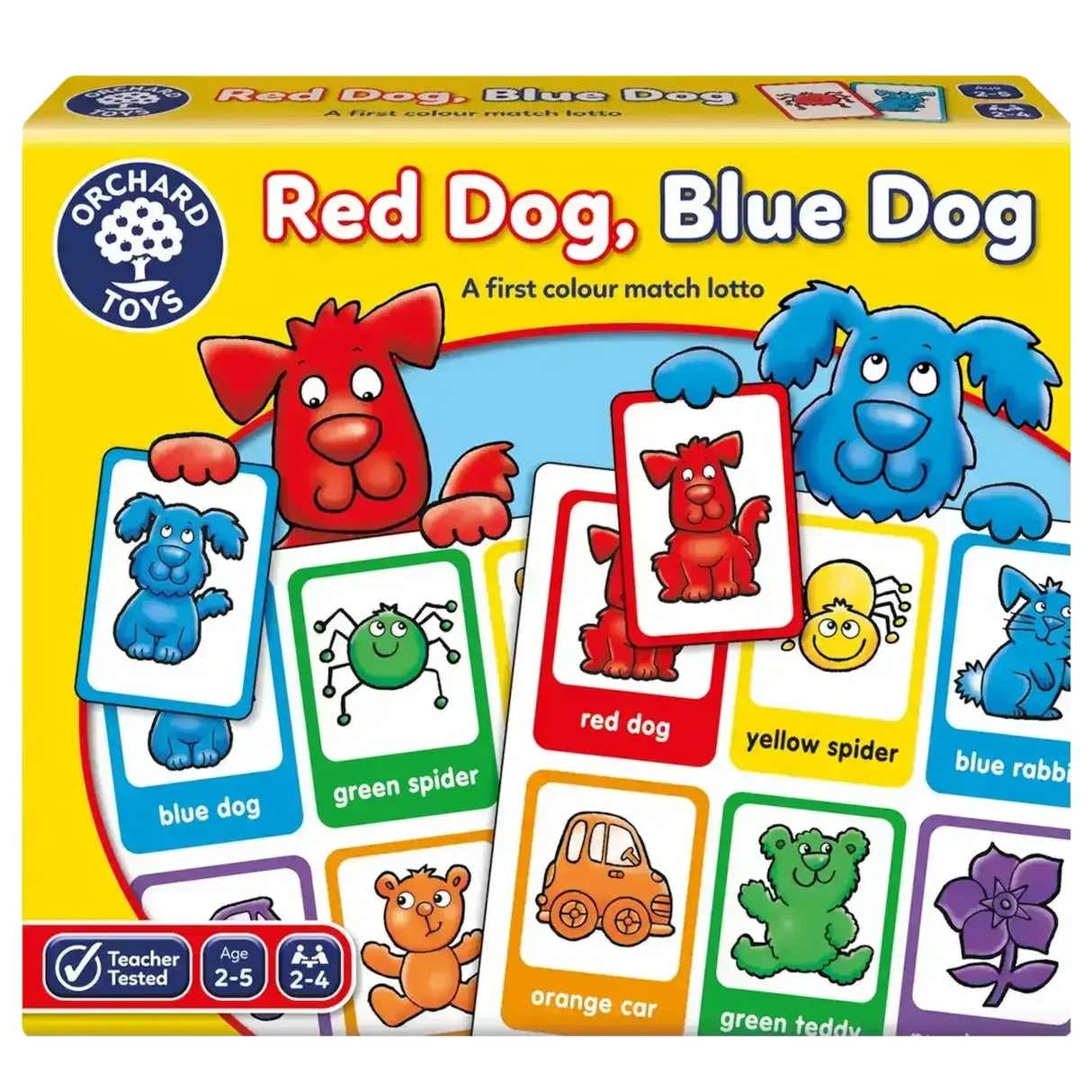 Orchard Toys | Red Dog Blue Dog Game