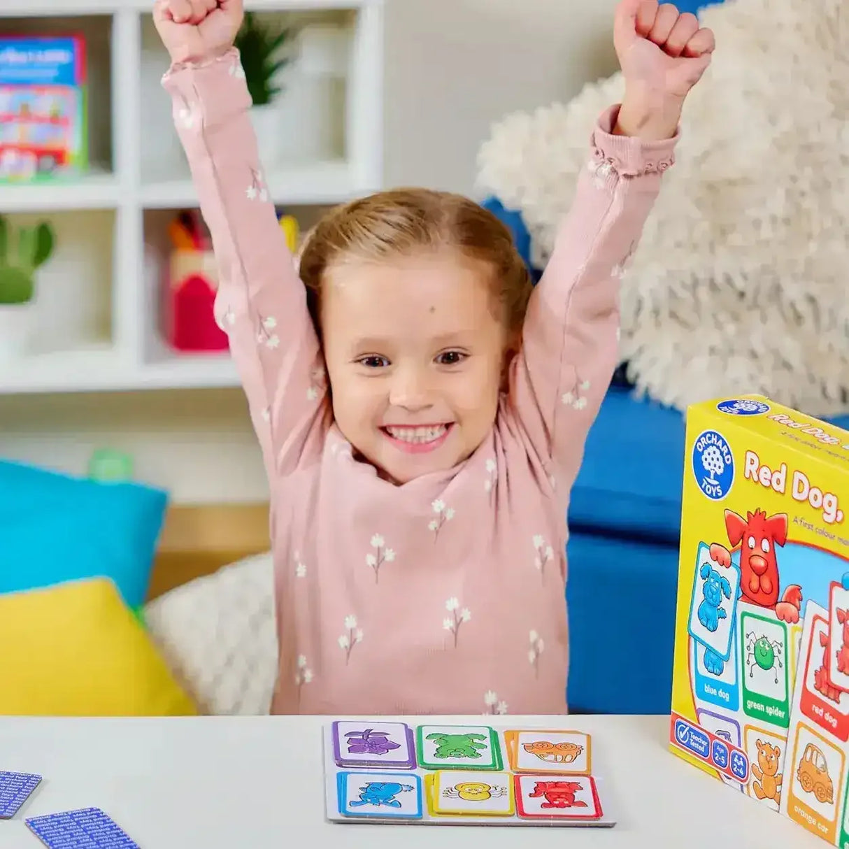 Orchard Toys | Red Dog Blue Dog Game