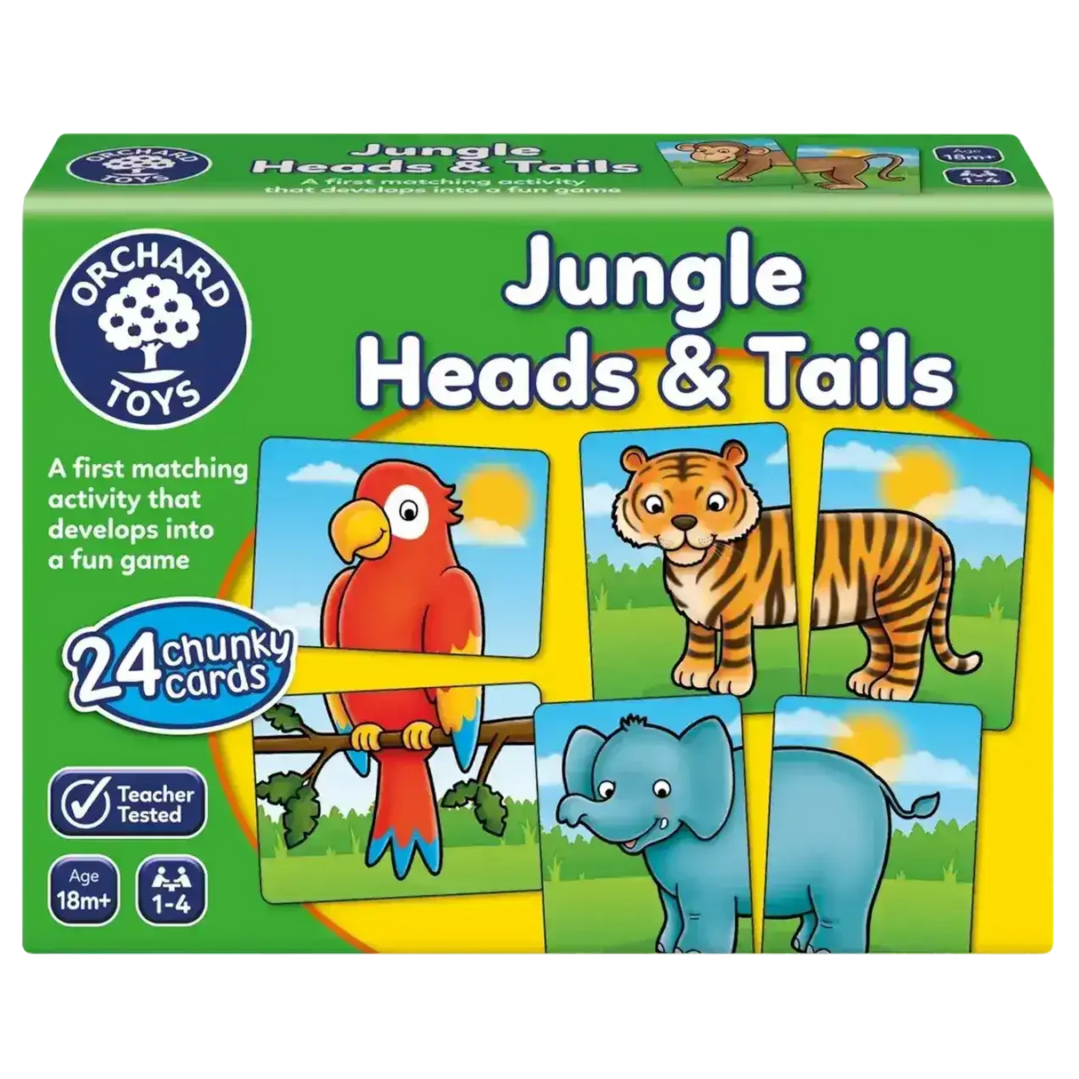 Orchard Game - Jungle Heads & Tails - Toybox Tales