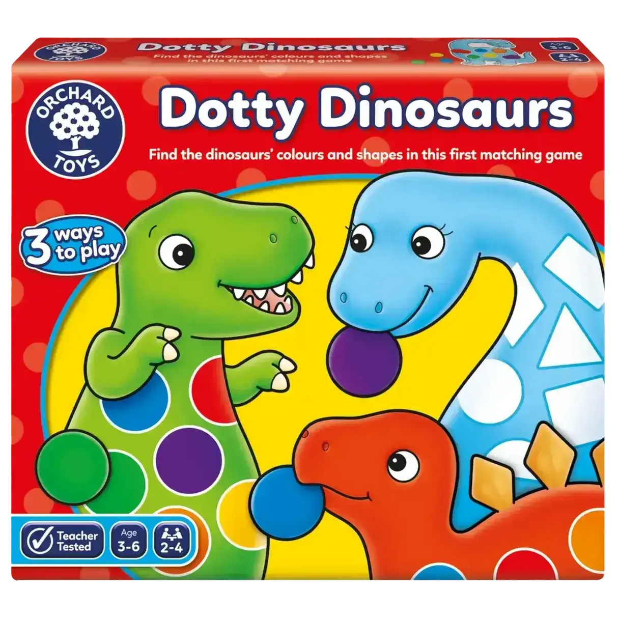 Orchard Toys | Dotty Dinosaurs Game