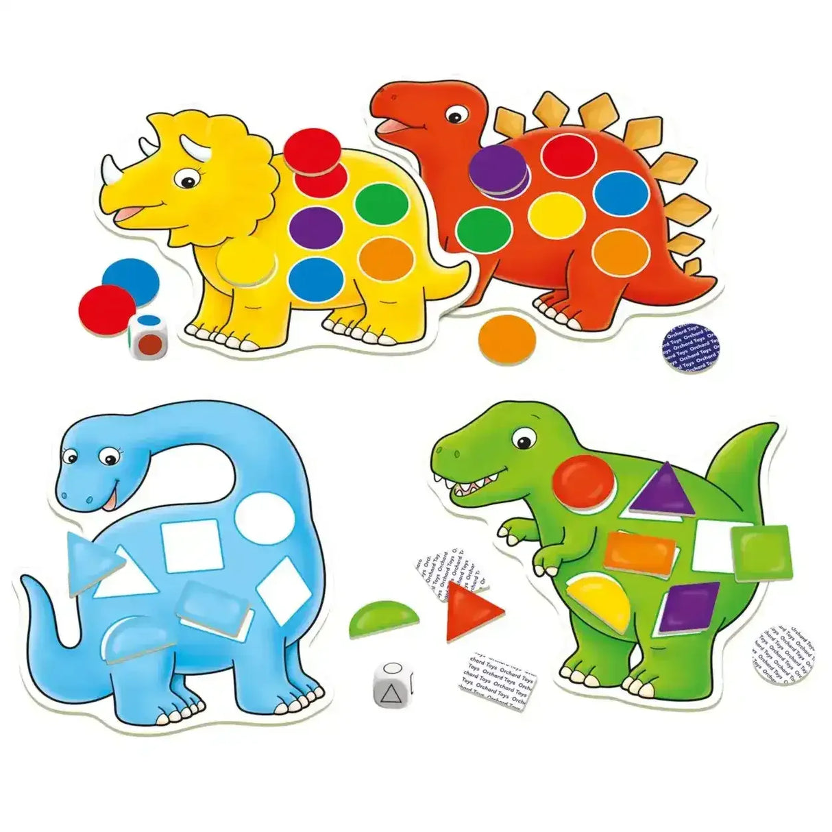 Orchard Toys | Dotty Dinosaurs Game