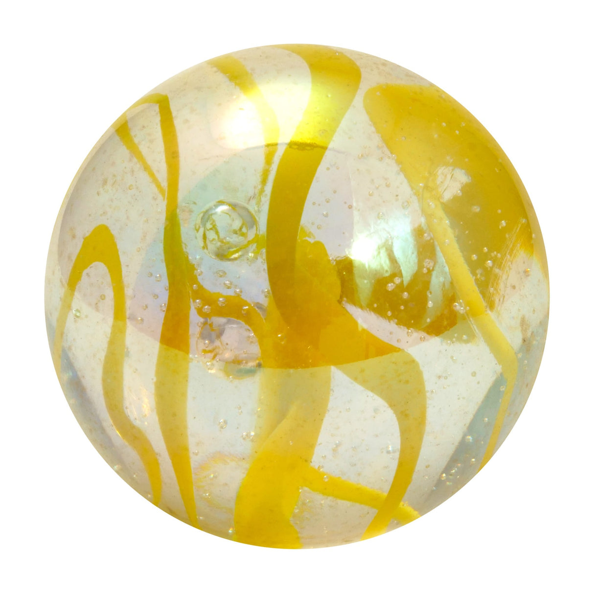 House of Marbles | 42mm Lustered Spaghetti Marble (Assorted Colours)