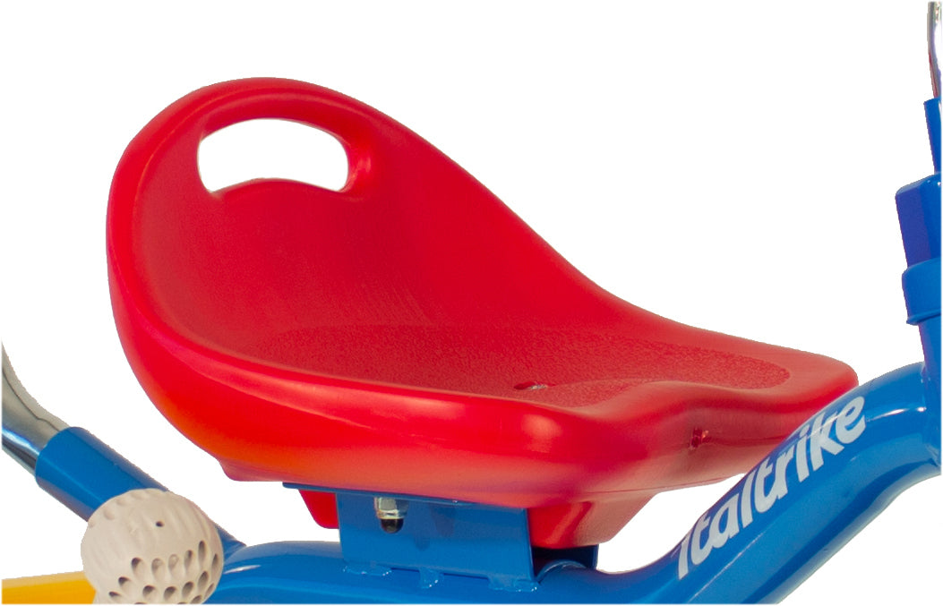 Italtrike | 10" Passenger Trike- Colorama (Blue, Red, Yellow)