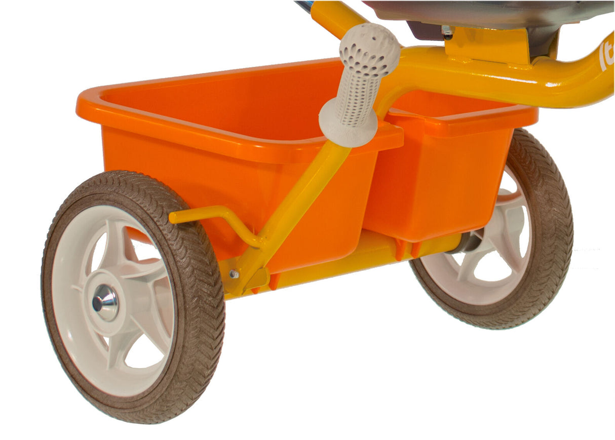 DAMAGED BOX Italtrike | 10" Passenger Tricycle - Road Work Orange