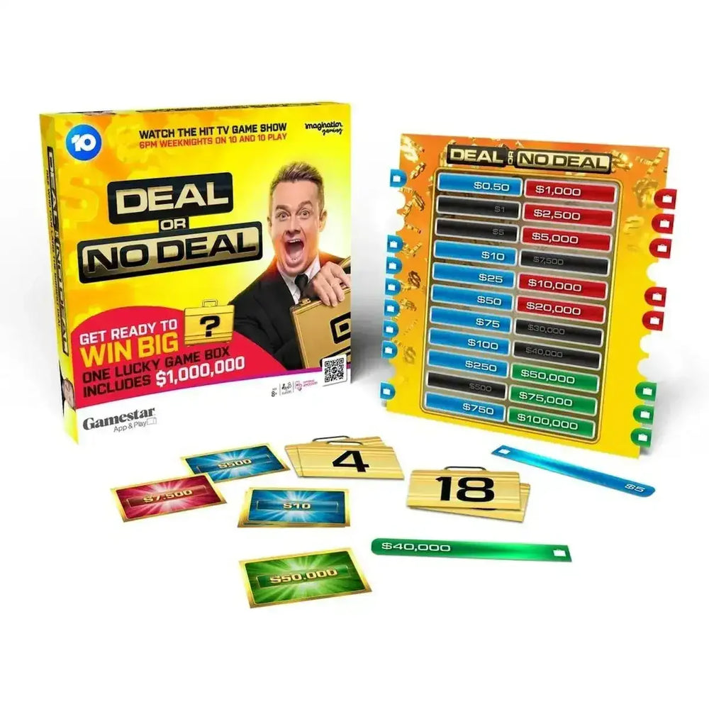 Deal Or No Deal Board Game - Toybox Tales
