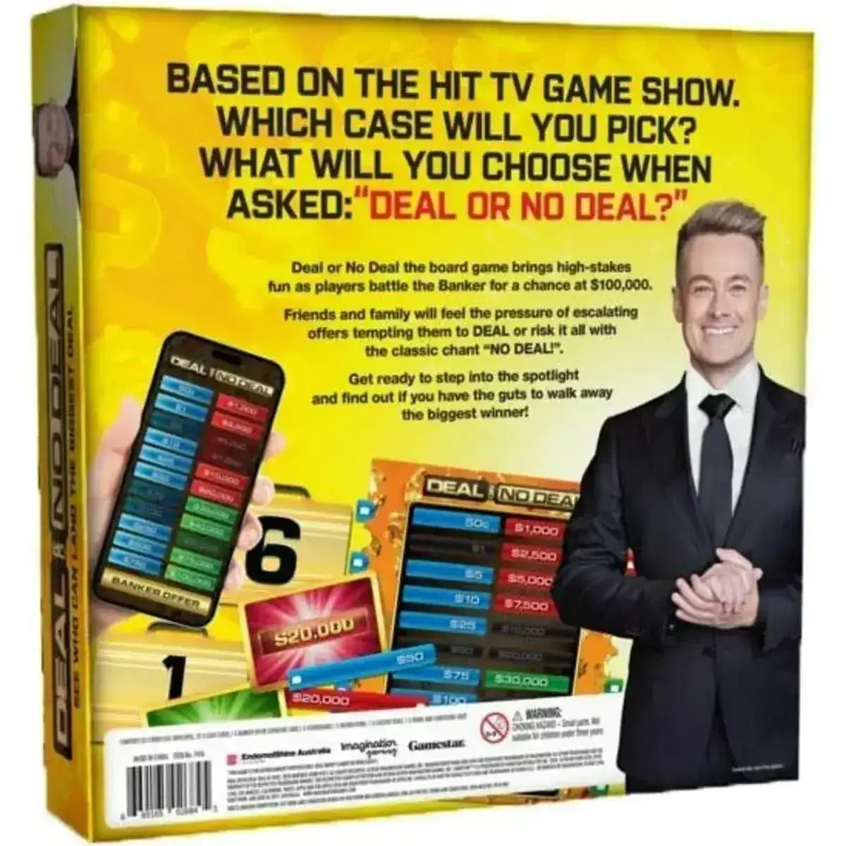 Deal Or No Deal Board Game - Toybox Tales