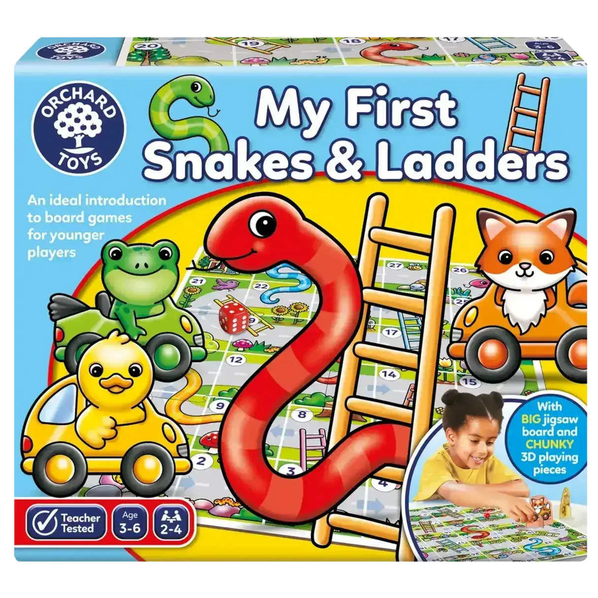 Orchard Toys | My First Snakes and Ladders