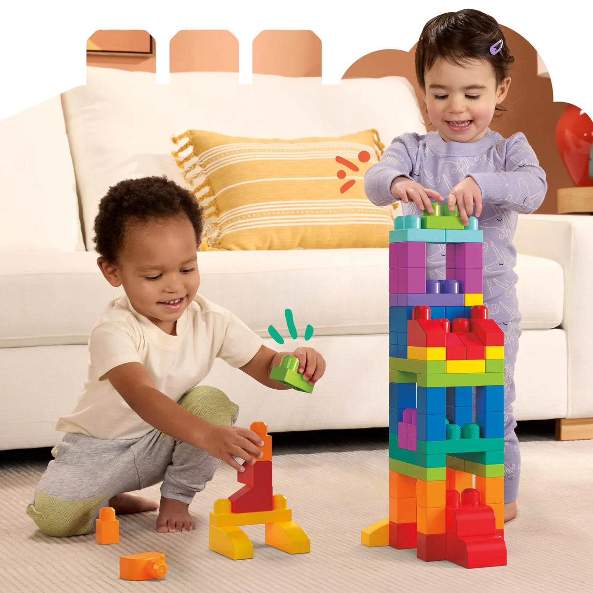 Mega Bloks | 80 Piece Classic Building Bag