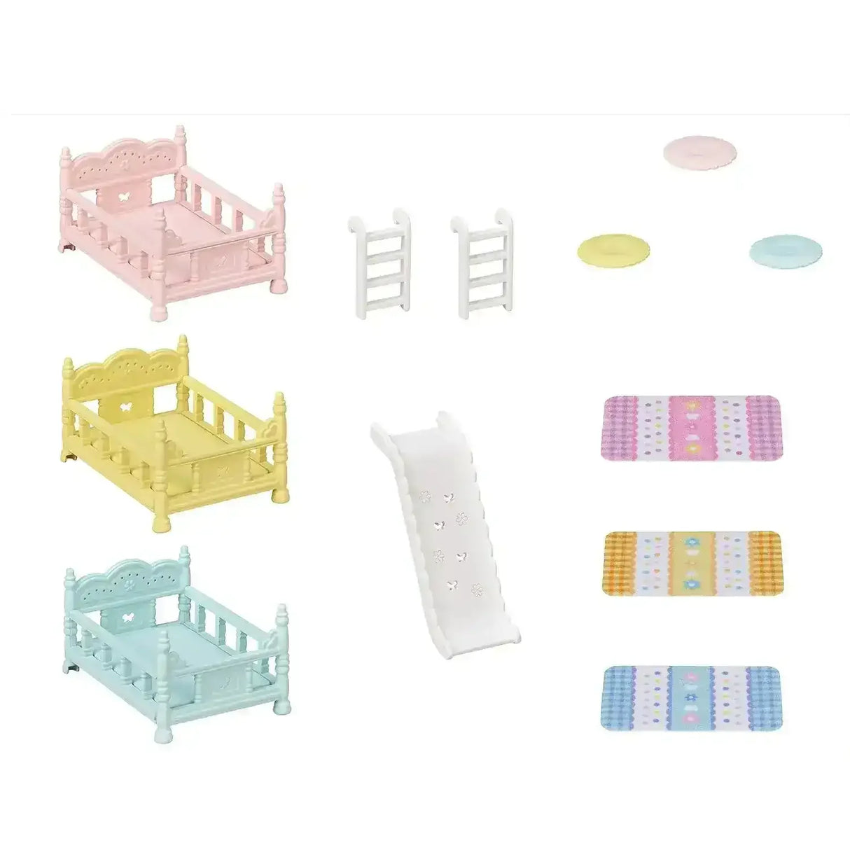 Sylvanian Families - Triple Bunk Beds - Toybox Tales