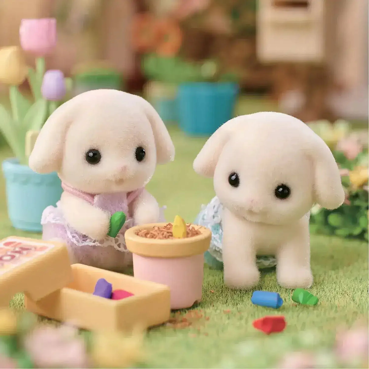 Sylvanian Families | Flora Rabbit Twins