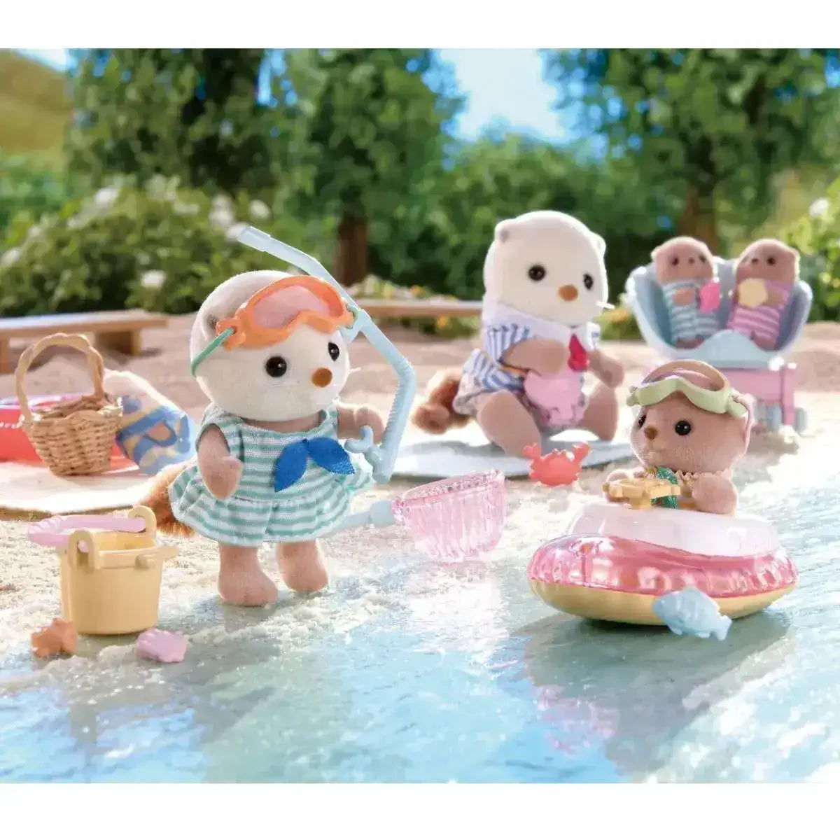 Sylvanian Families | Sea Otter Sisters | Splashy Snorkel Set