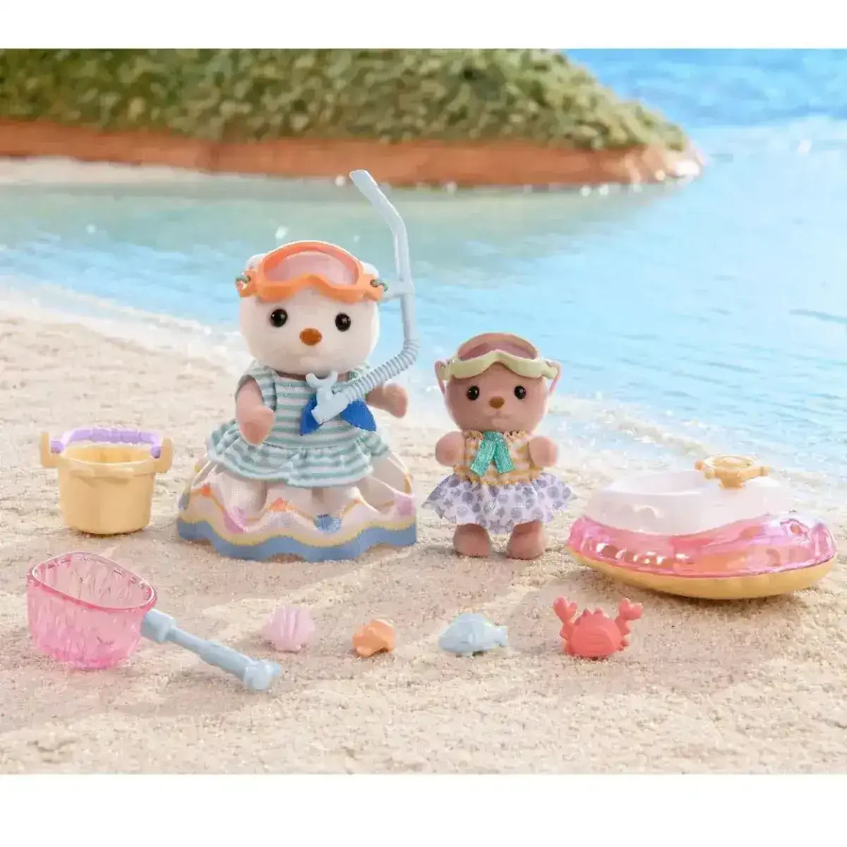 Sylvanian Families | Sea Otter Sisters | Splashy Snorkel Set