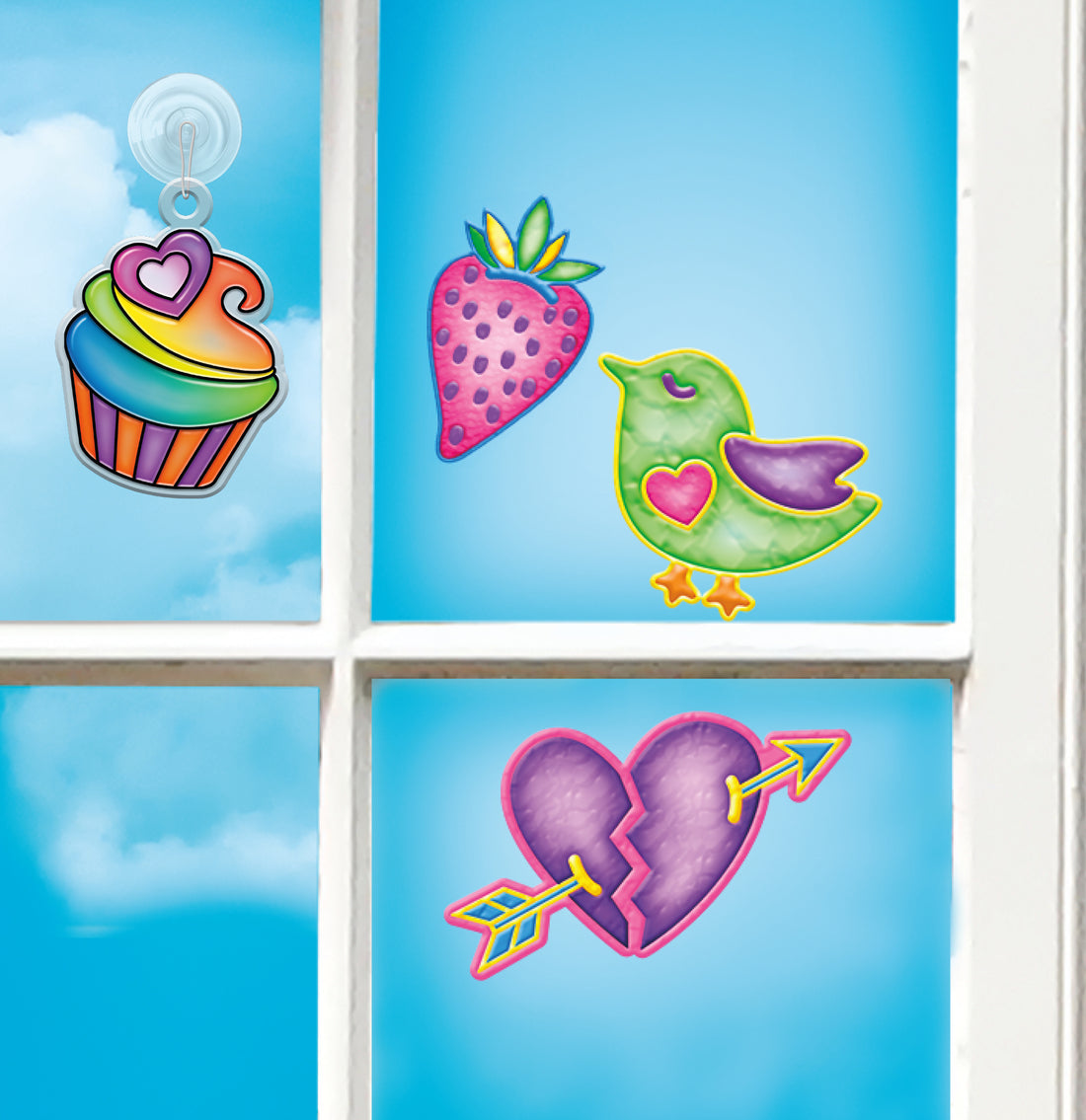 Cra-Z-Art | Shimmer n Sparkle | Colour Change Window Art