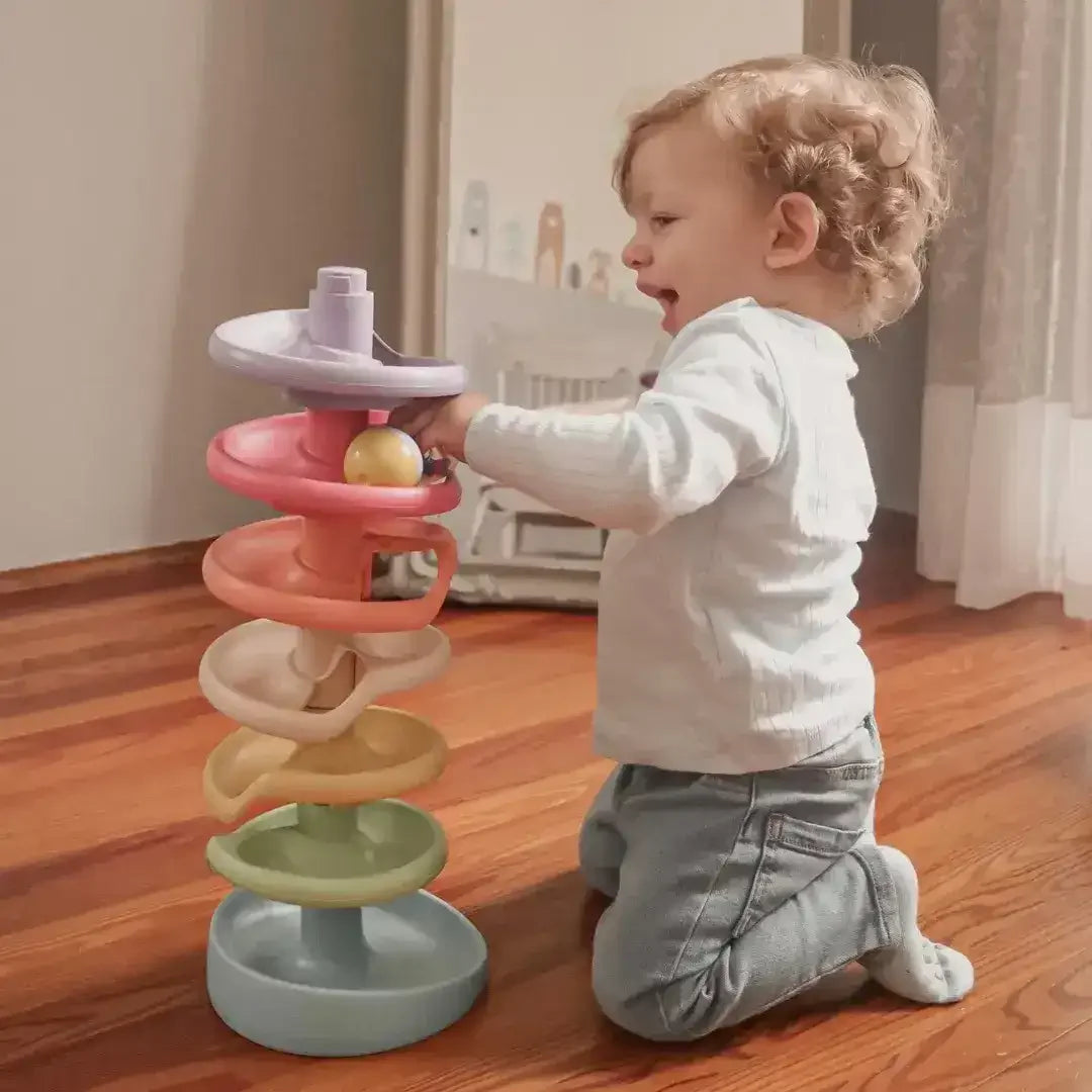 Quercetti | Play Eco+ Spiral Tower Evo - Toybox Tales