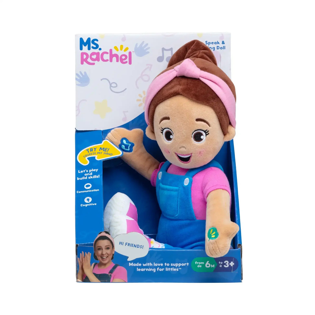 Ms Rachel Animated Speak and Sing Doll