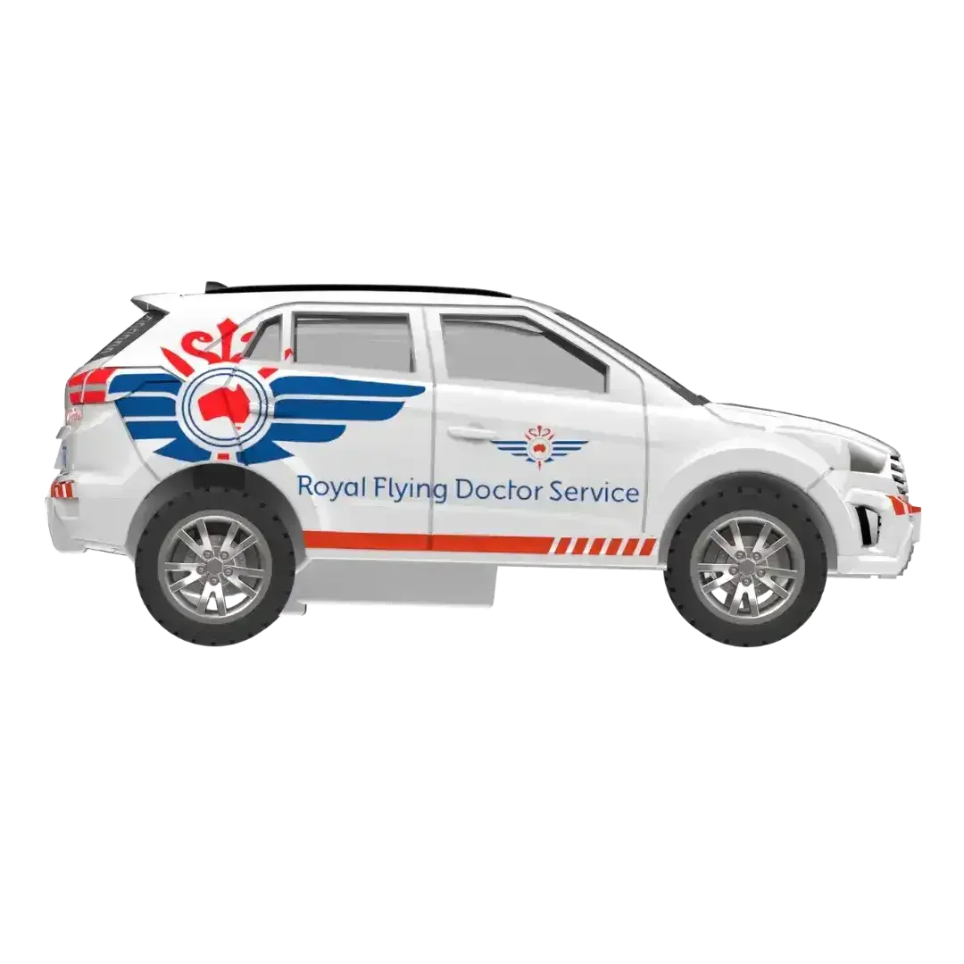 Royal Flying Doctor Service | Diecast Pullback Car - Toybox Tales