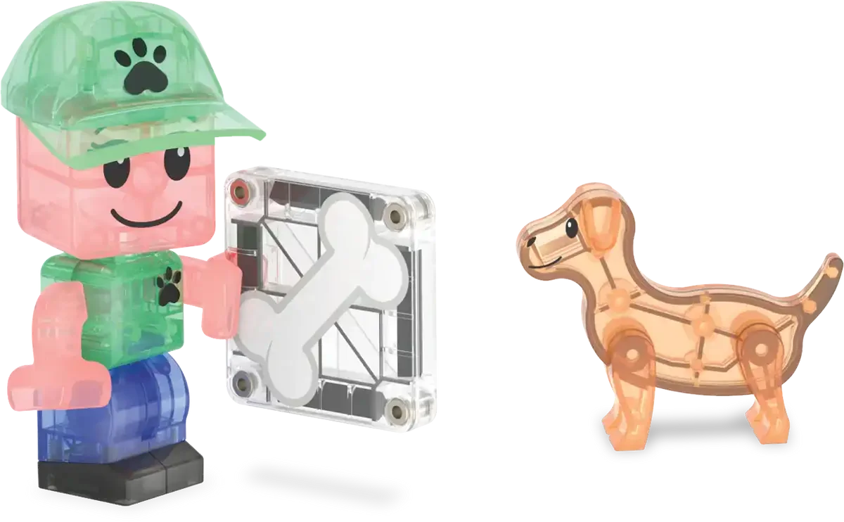 Magna-Tiles | Puppy Park 27 Piece
