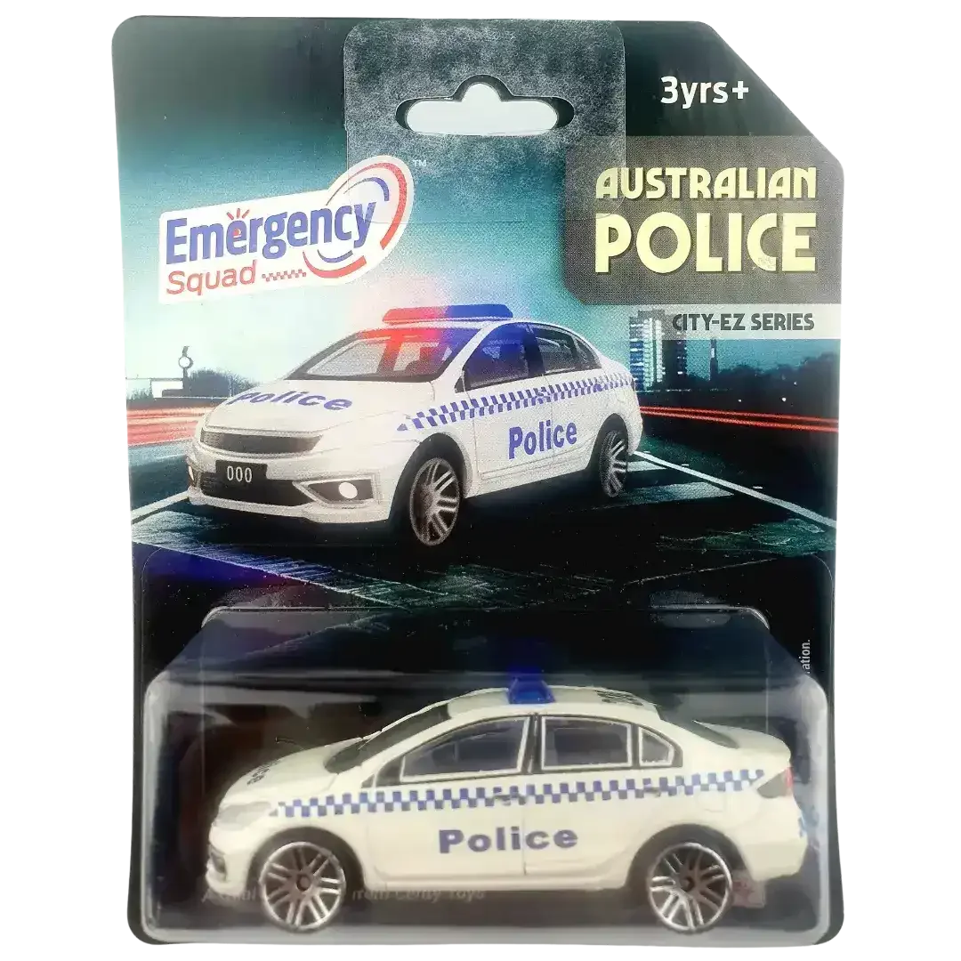 Australian Police Car - Diecast Car - Toybox Tales