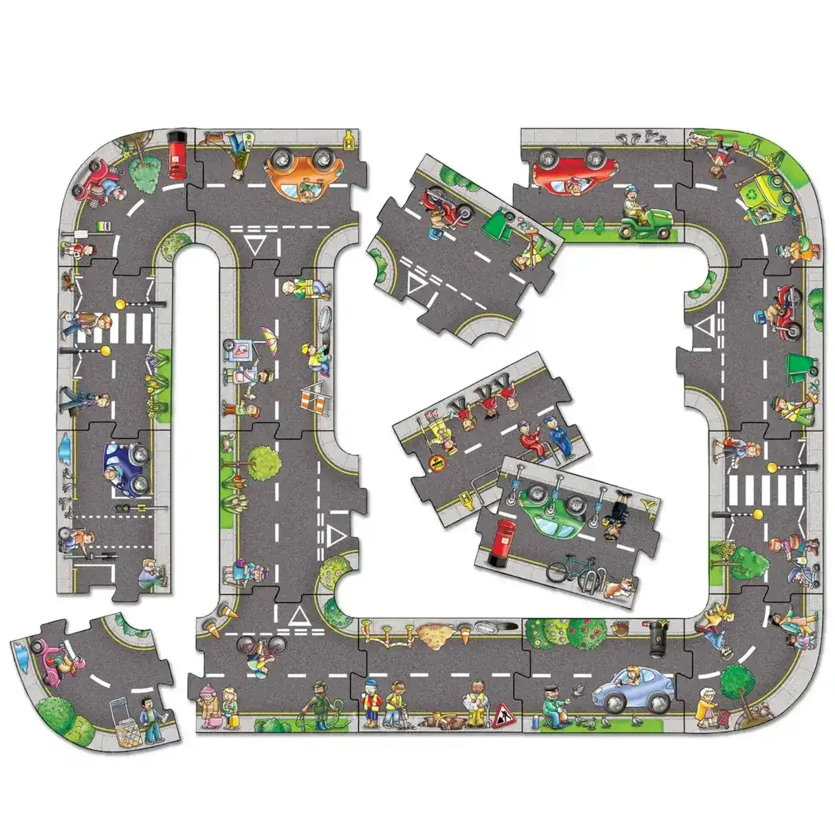 Orchard Toys | Giant Road Floor Jigsaw 20 Pieces