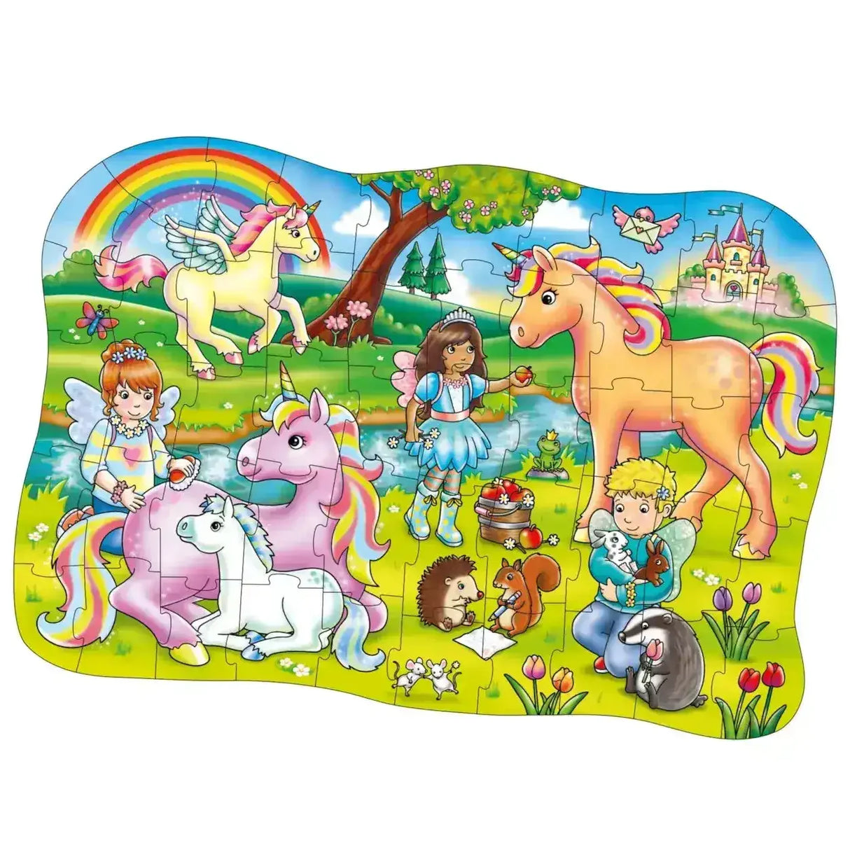 Orchard Toys | Unicorn Friends Jigsaw & Poster 50 Pieces