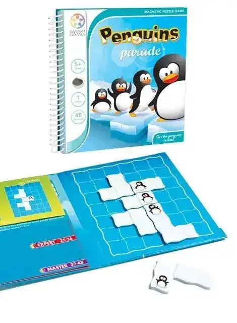 Smart Games | Magnetic | Penguins Parade - Toybox Tales