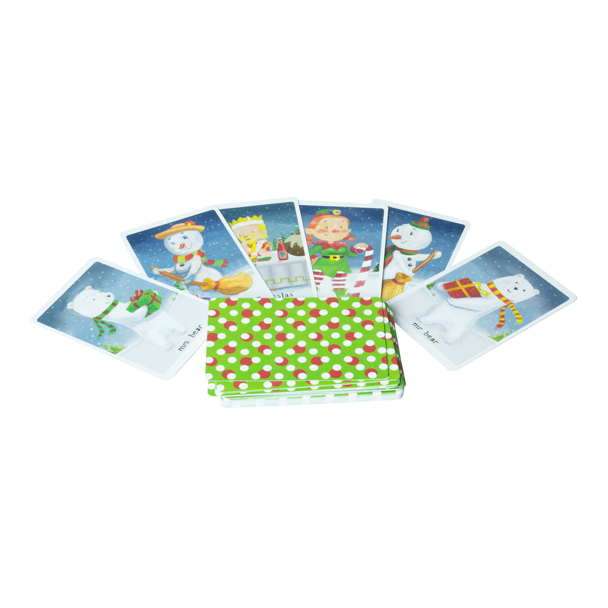 Christmas Happy Families Card Game