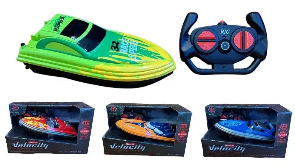 Racing Twin Prop Speed Boat - Toybox Tales