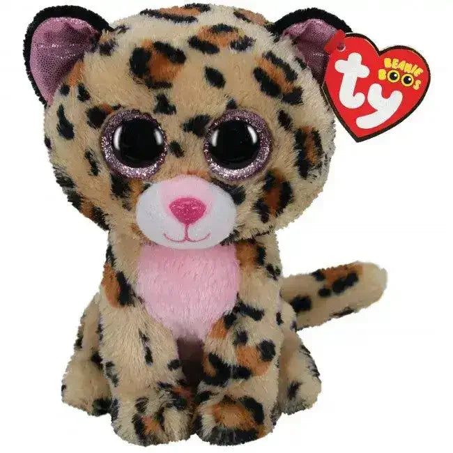 TY Beanie Boos | Livvie the Leopard | Medium - Toybox Tales
