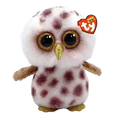 TY Beanie Boos | Whoolie the Spotted Owl | Regular - Toybox Tales