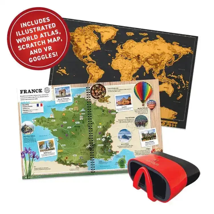 Virtual Reality Gift Box - World Atlas - Toybox Tales