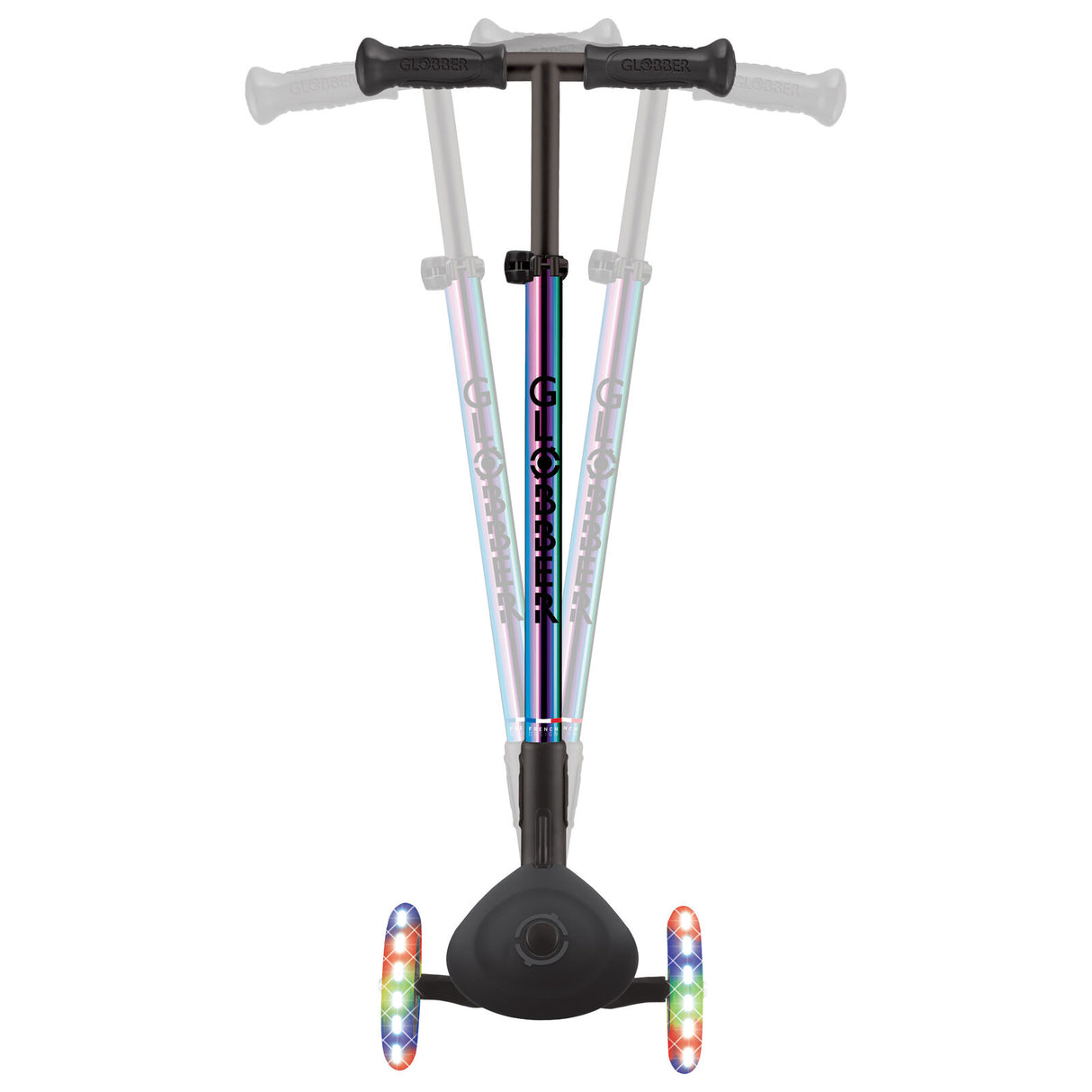 Globber Primo Foldable Lights 3 Wheel Kids Scooter