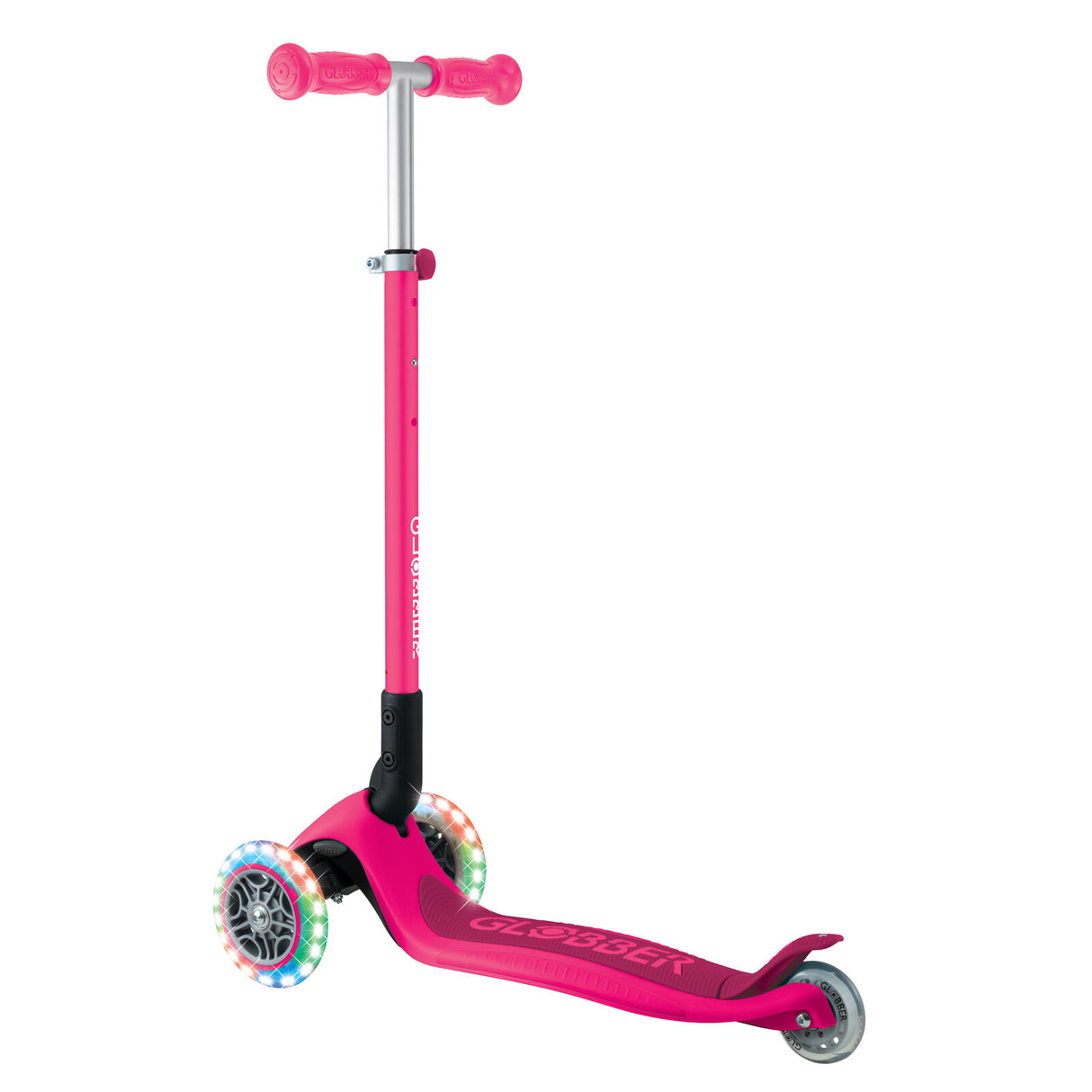 Globber Primo Foldable Lights 3 Wheel Kids Scooter