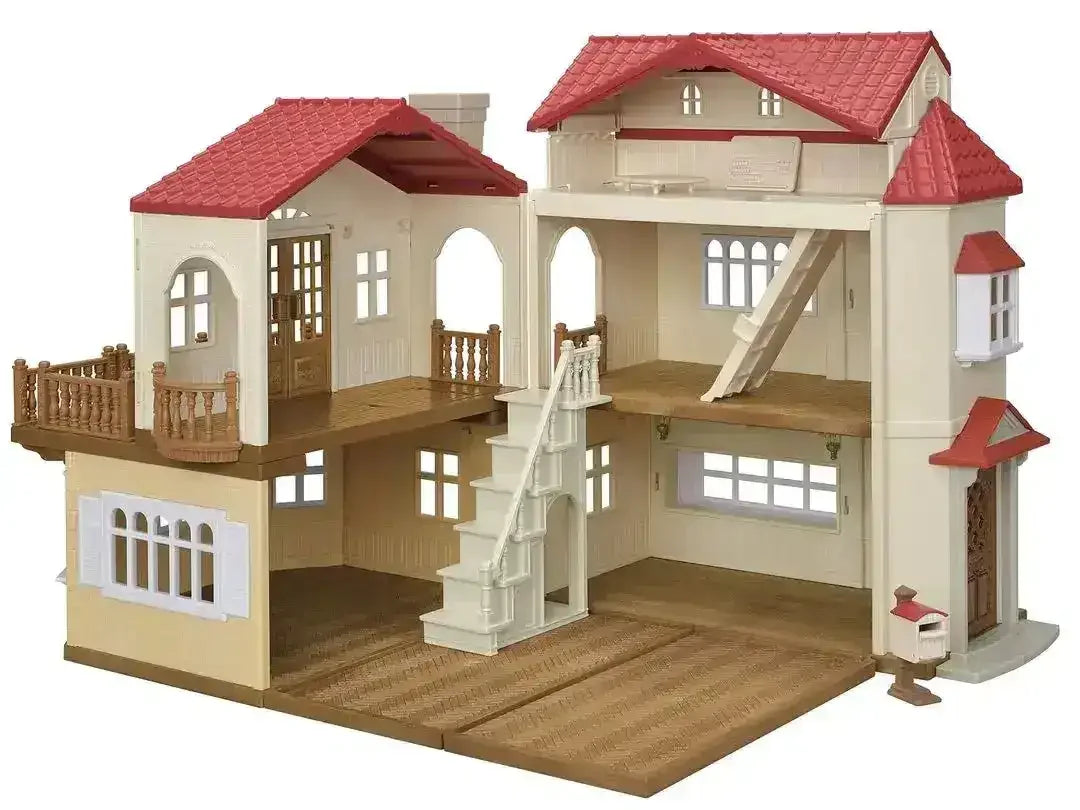 Sylvanian Families - Red Roof Country Home with Attic - Toybox Tales