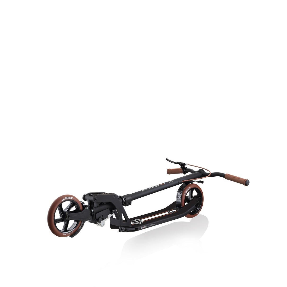 Globber ONE K 180 Deluxe Scooter w Handbrake - Vintage Black