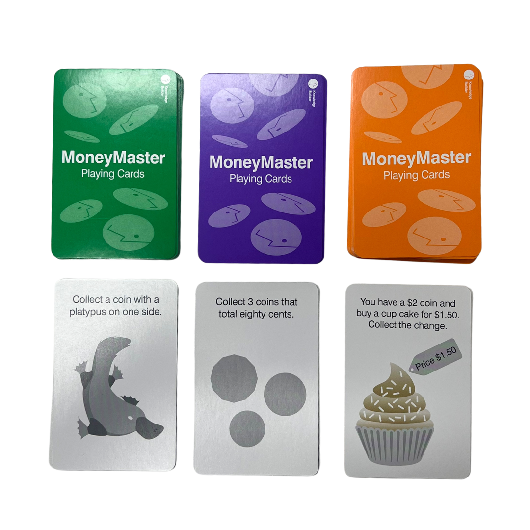 Money Master Game Playing Cards