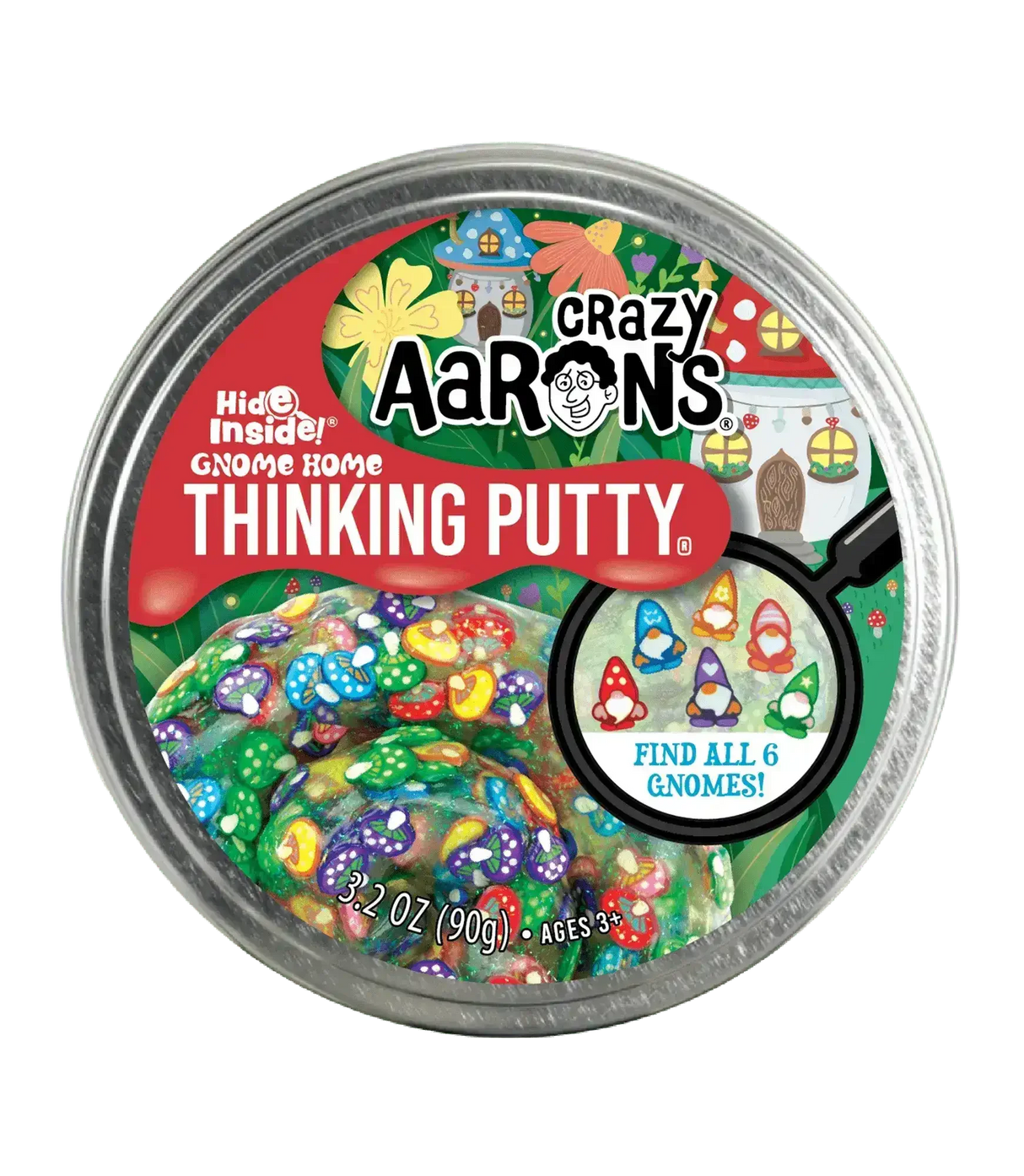 Crazy Aaron's Putty Gnome Home - Hide Inside - Toybox Tales