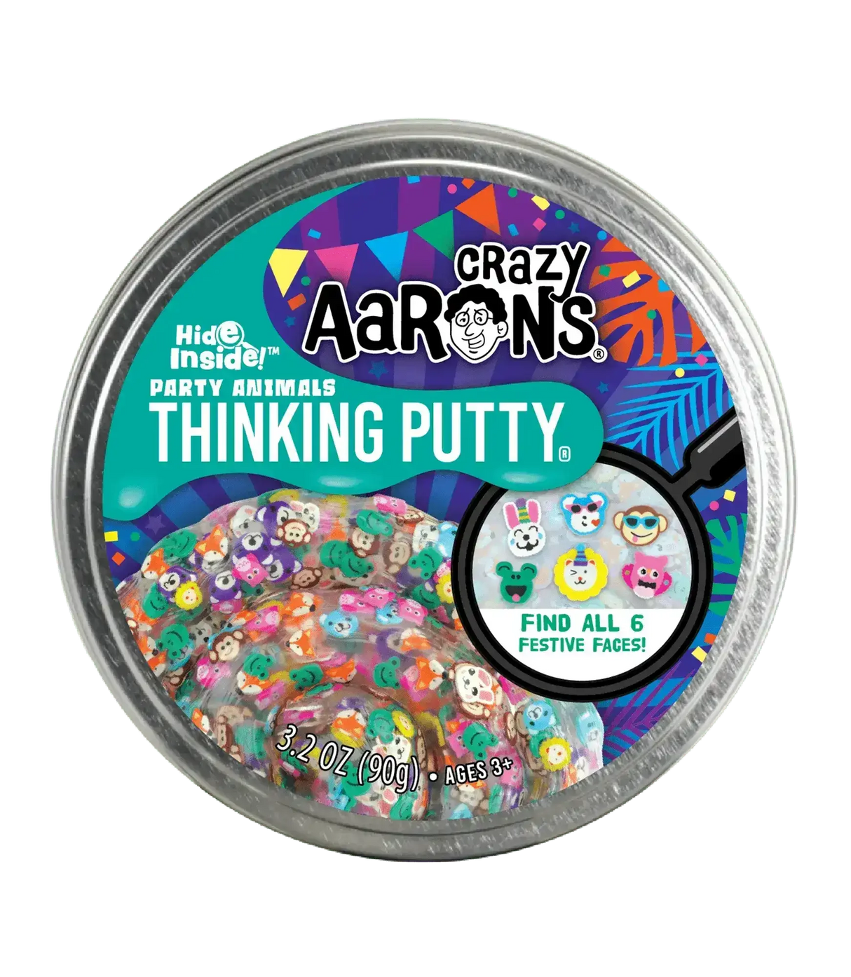 Crazy Aaron's Putty Party Animals - Hide Inside - Toybox Tales