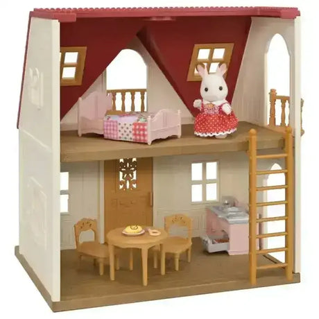 Sylvanian Families - Red Roof Cosy Cottage Starter Home - Toybox Tales