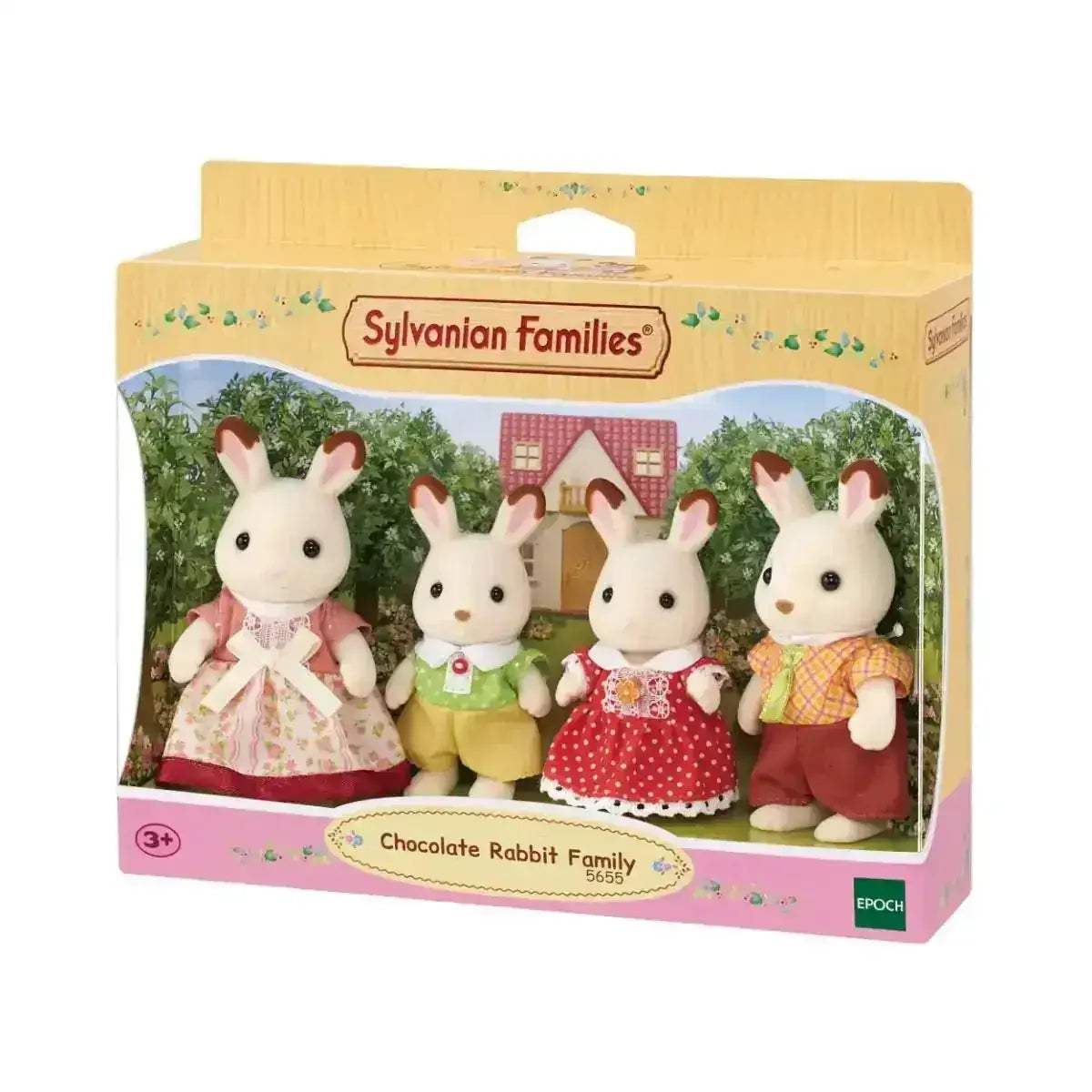 Sylvanian Families - Chocolate Rabbit Family - Toybox Tales