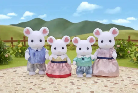 Sylvanian Families - Marshmallow Mouse Family - Toybox Tales