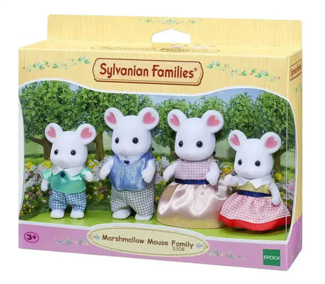 Sylvanian Families - Marshmallow Mouse Family - Toybox Tales