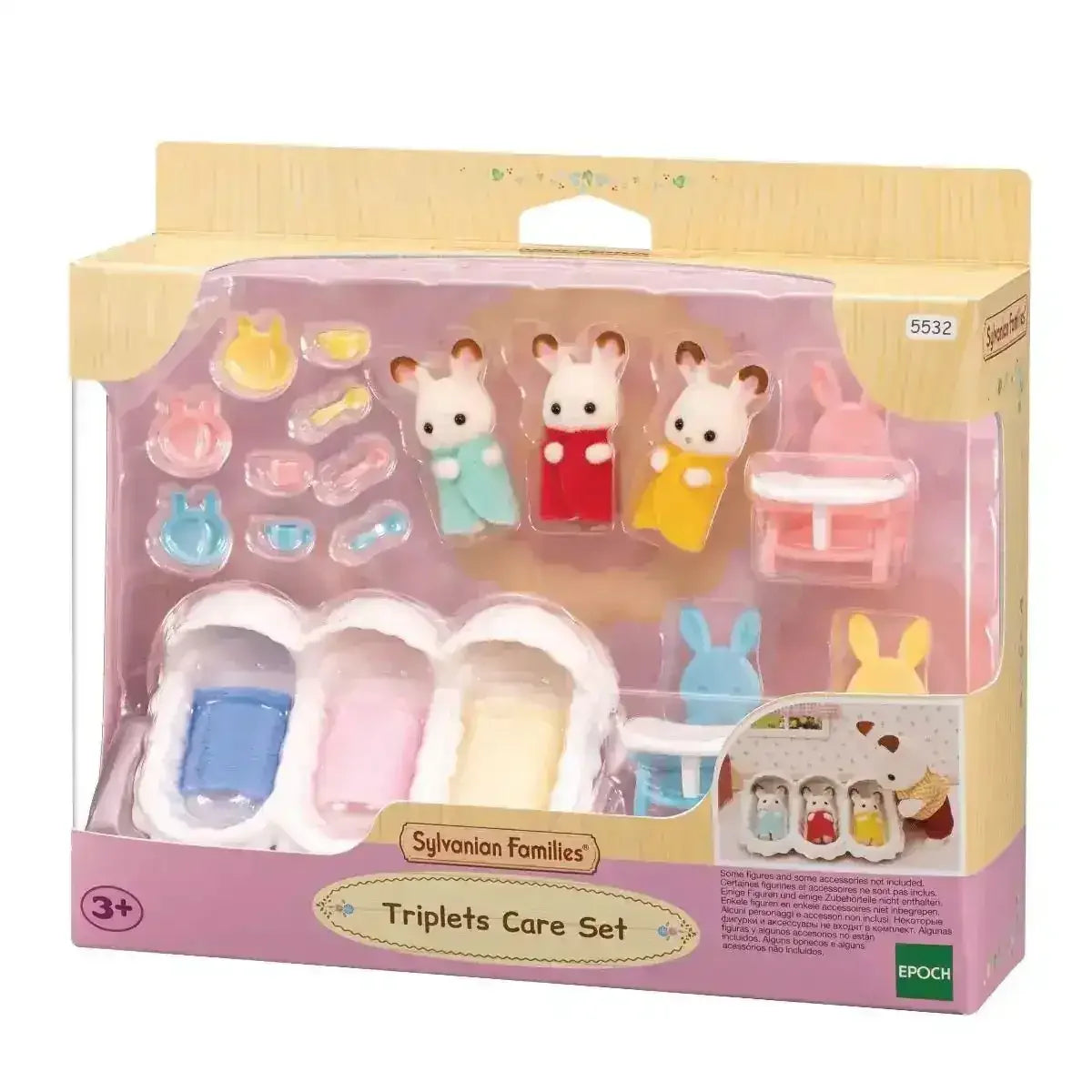 Sylvanian Families - Triplets Care Set - Toybox Tales