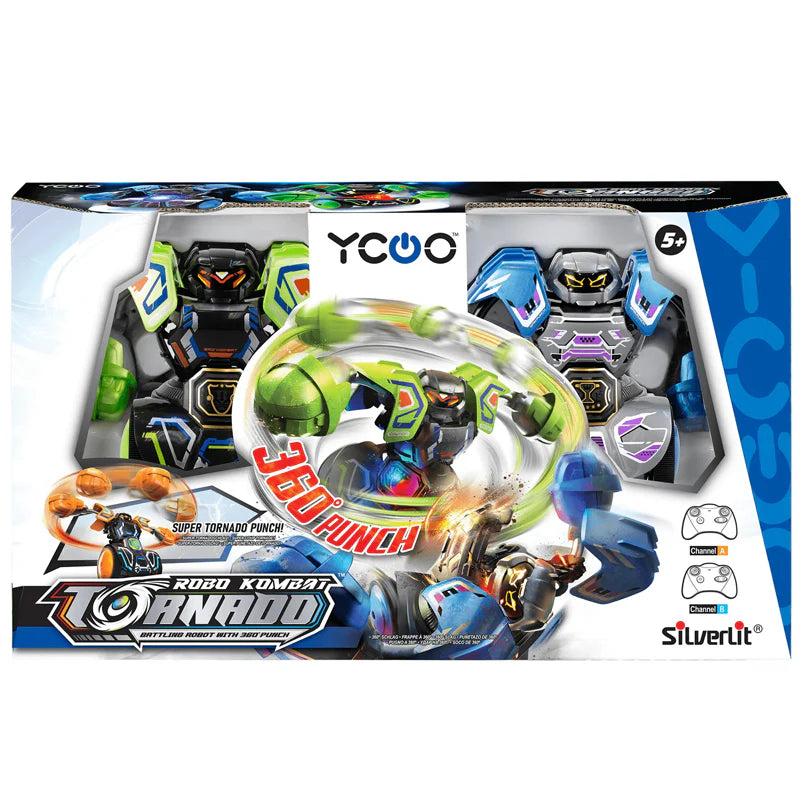 Silverlit | Robo Kombat Spin Battle Pack Assortment - Tornado