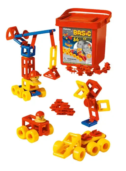 Mobilo Basic Bucket (New) (inc 2 Figurines) - 86pc