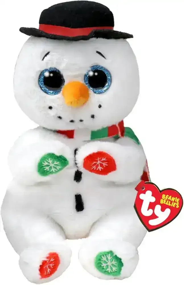 TY Beanie Bellies | Weatherby the Snowman | Regular - Toybox Tales