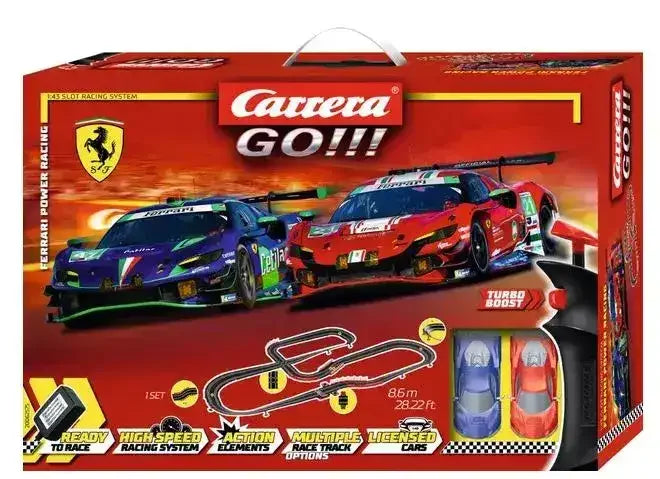 Carrera GO - Slot Car Set 1:43 Ferrari Power Racing