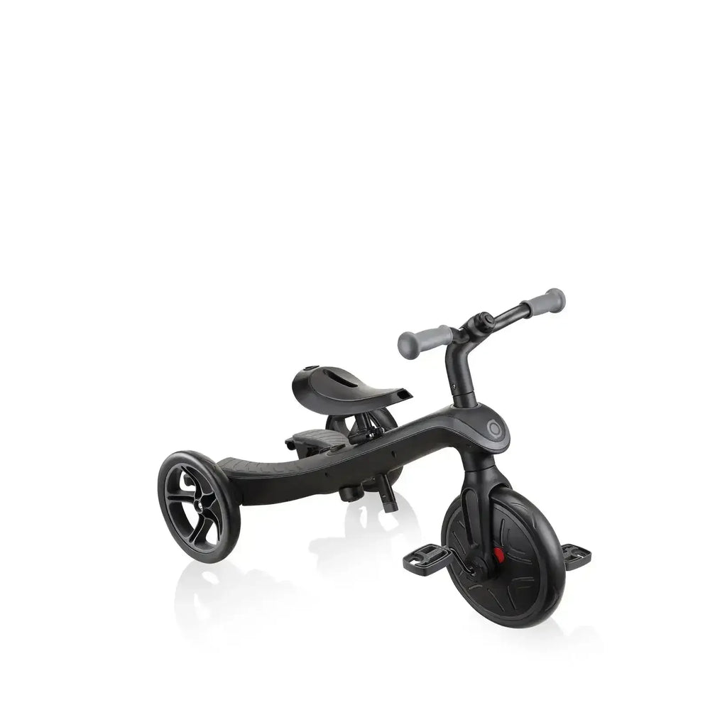 Globber | Explorer Trike 4in1 Deluxe Play | Black/Grey - Toybox Tales