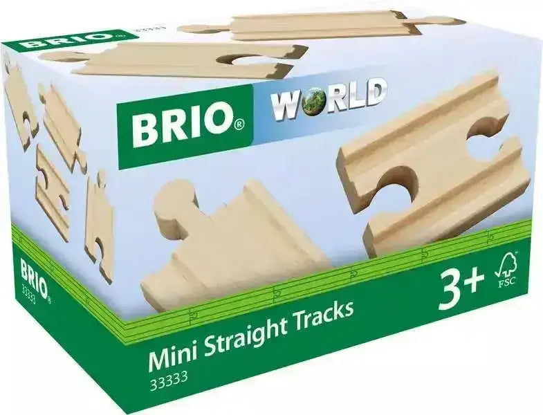 BRIO - Mini Straight Tracks 4 pieces - Toybox Tales