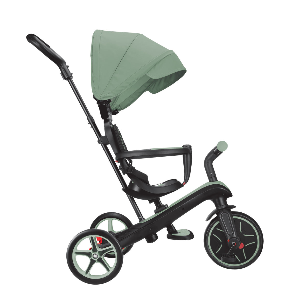 Globber Explorer Trike 4in1 2026 - Sage - infant trike mode