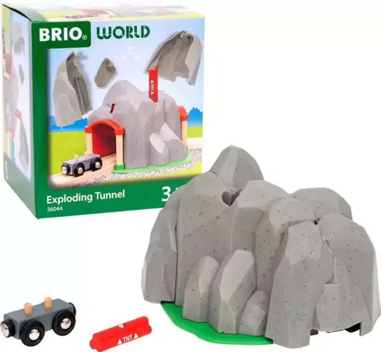 Brio | Dynamite Mountain Tunnel 3 pieces